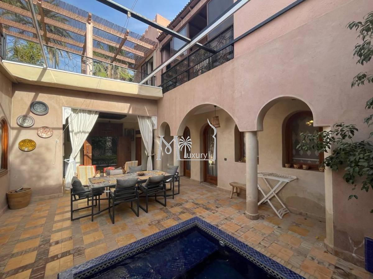 Joli riad au cœur de la Palmeraie