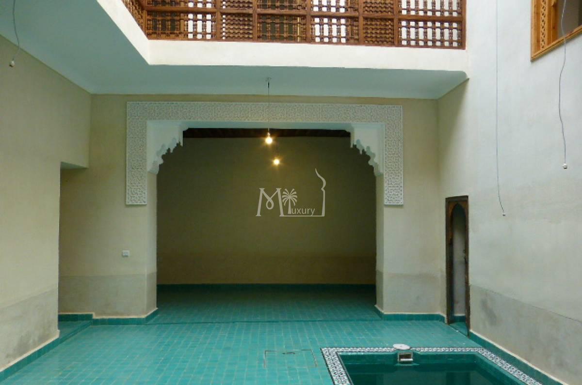 Joli riad avec bassin Médina